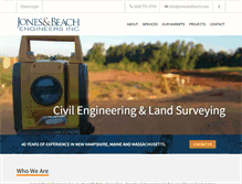 Tablet Screenshot of jonesandbeach.com